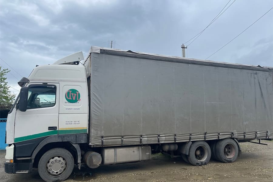 Отогрев грузовых автомобилей